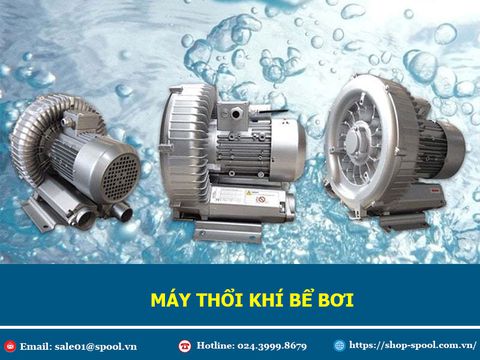 máy thổi khí bể bơi, sản phẩm hữu ích cho bất cứ bể bơi nào